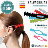 Pack de SALVAOREJAS para Mascarillas tira gancho orejas ajustable Mascarilla desde España