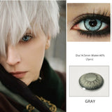 EYESHARE 1 Pair  Beautiful Pupil  Eye Cosmetic Colorful Contact Lenses Halloween Cosplay Lenses Crazy Lens for Eyes